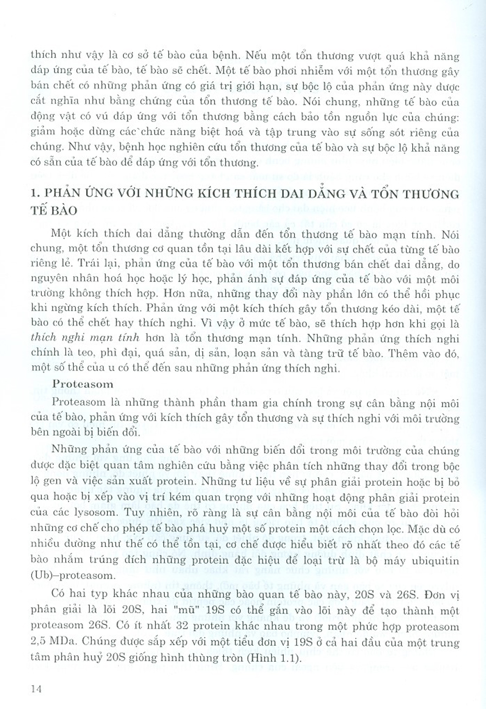 Bệnh Học Đại Cương (Dùng Cho Đào Tạo Bác Sĩ Và Học Viên Sau Đại Học)