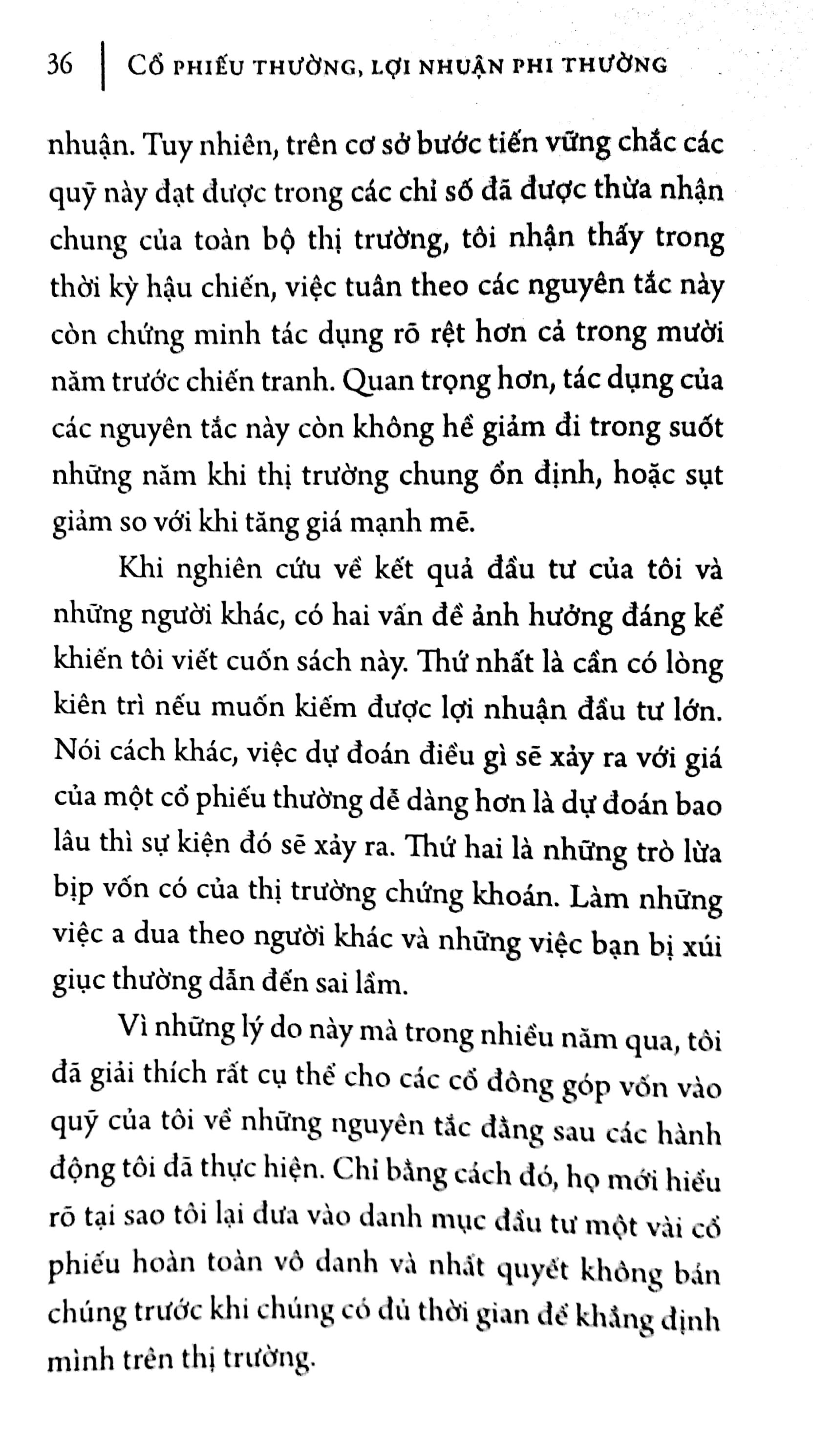 Cổ Phiếu Thường, Lợi Nhuận Phi Thường (Tái Bản)