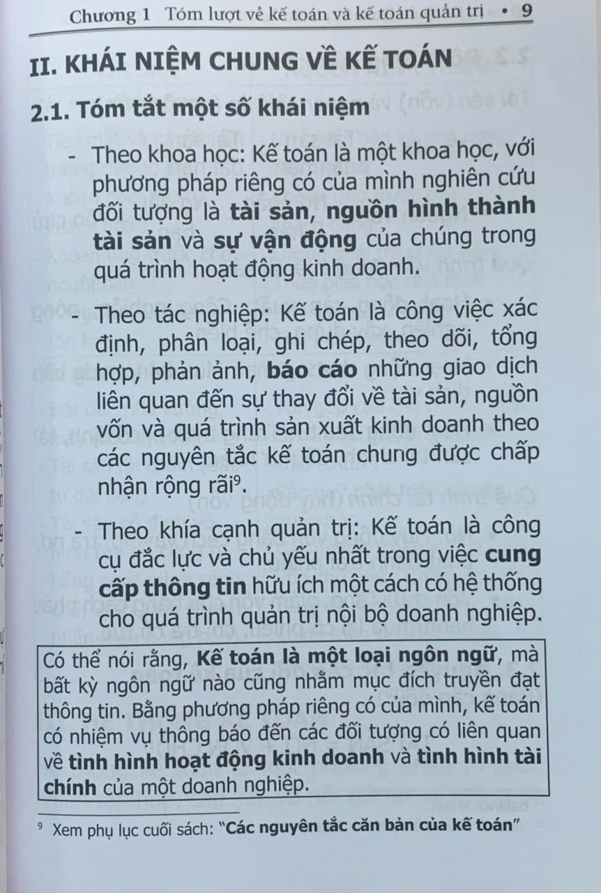 Kế toán quản trị giản lược