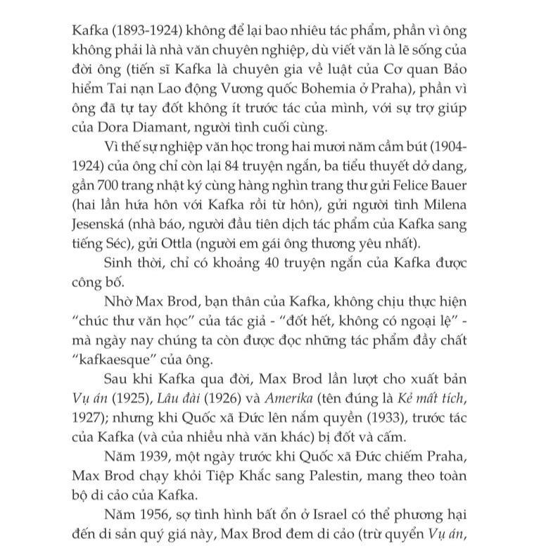 Sách - Lâu đài (Franz Kafka) (TB 2023) (Nhã Nam HCM)