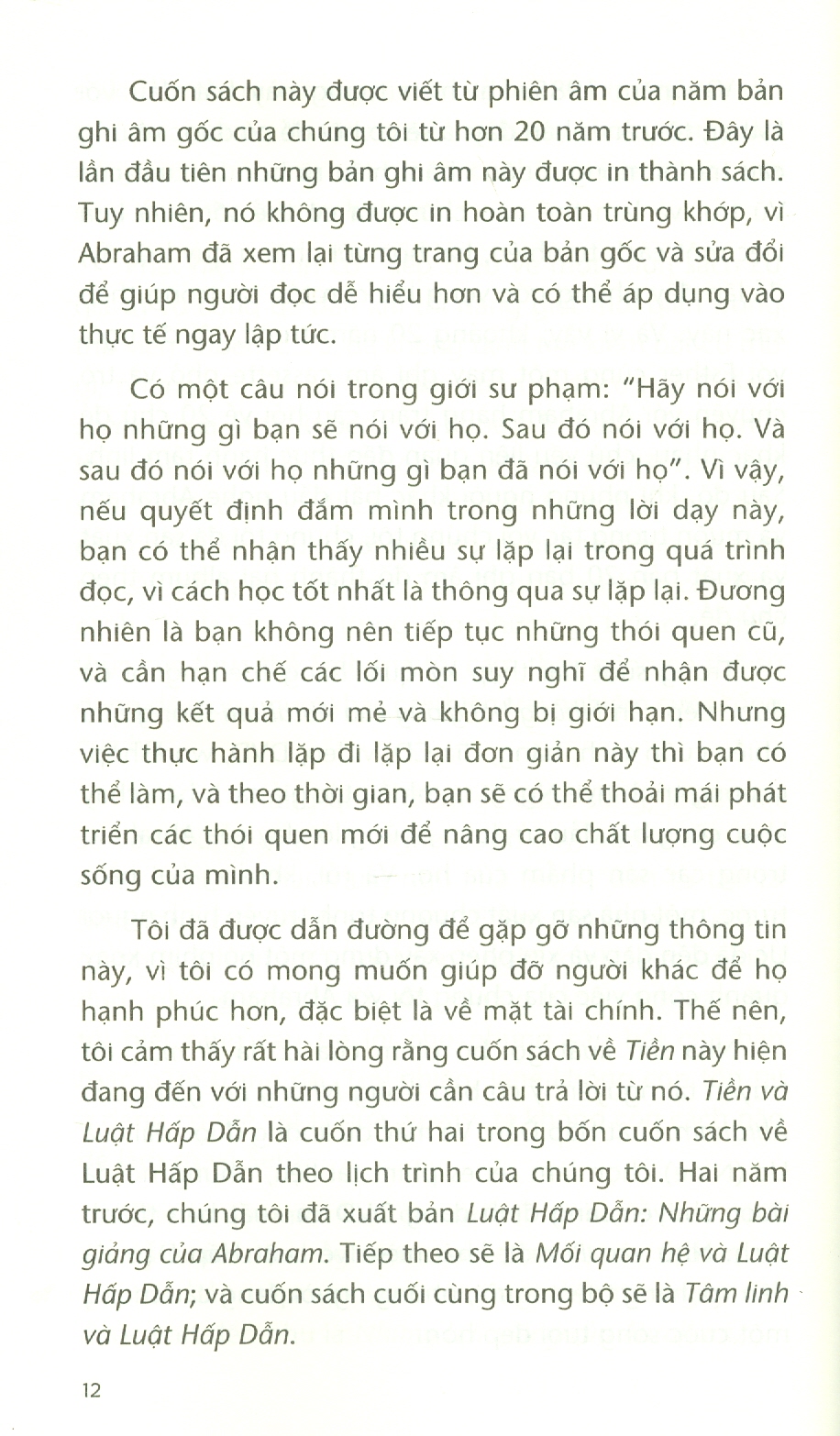 Tiền & Luật Hấp Dẫn