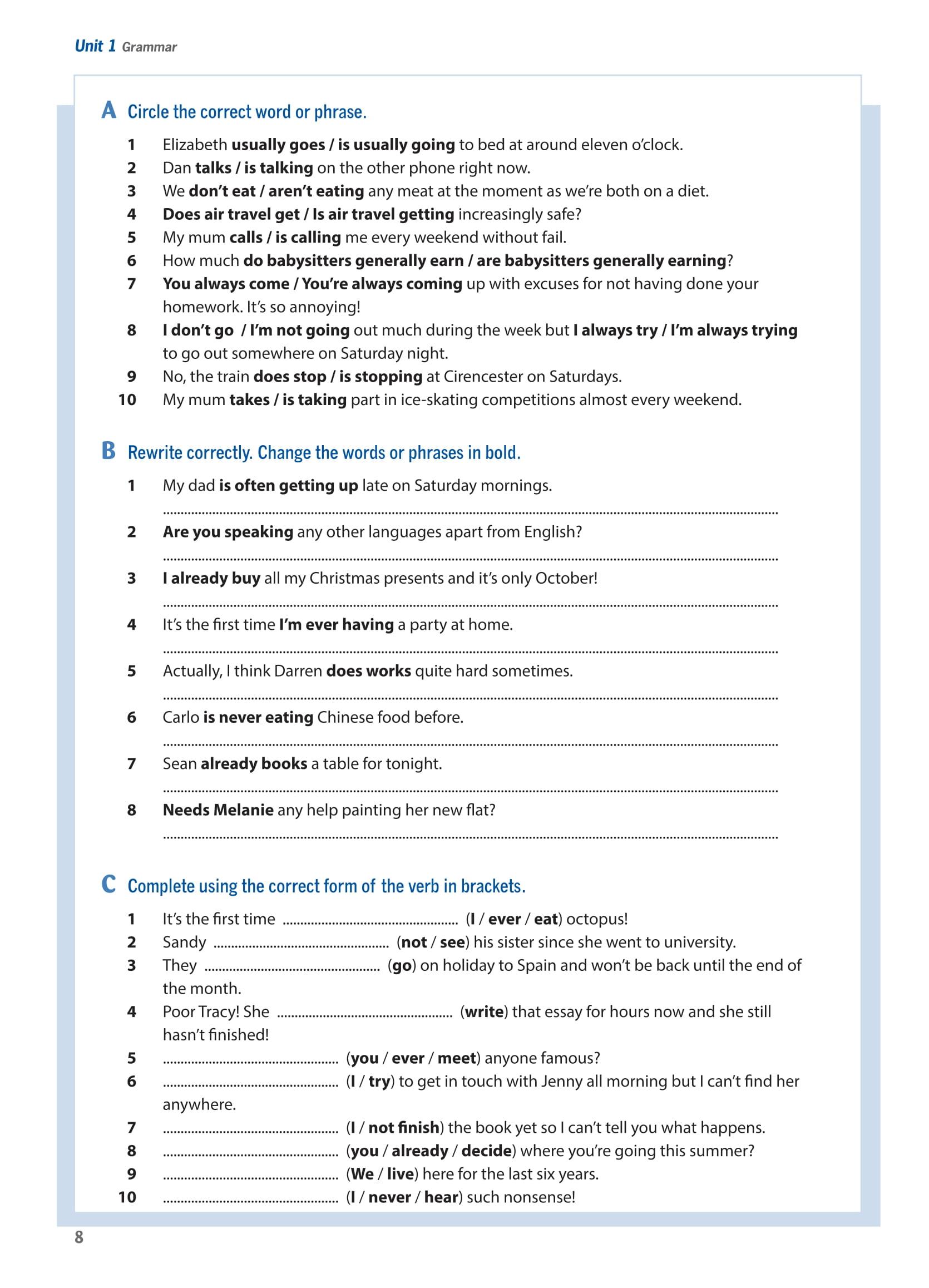 Destination B2 - Grammar And Vocabulary with Answer Key (Tái Bản)