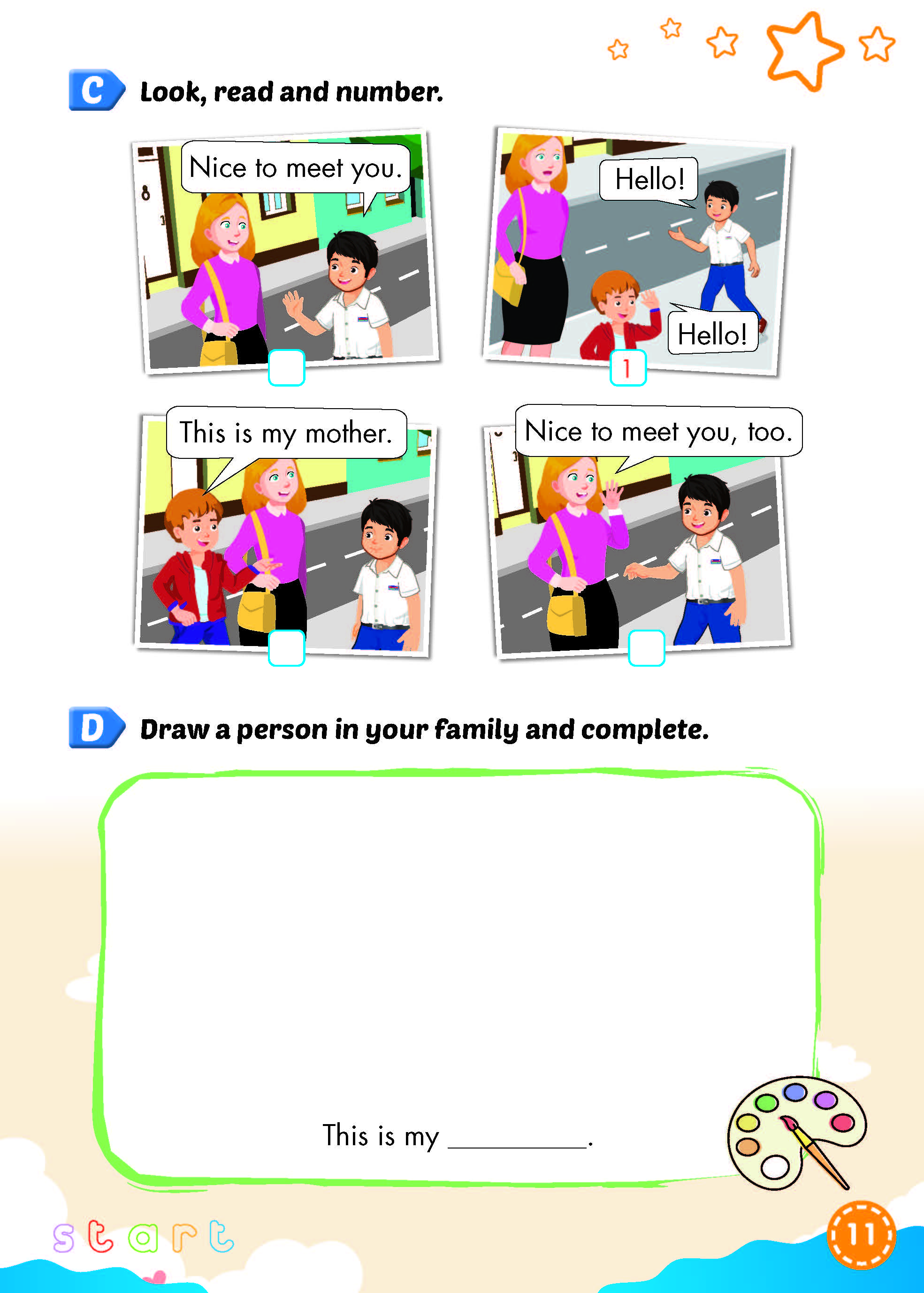 Bài tập Bổ trợ Tiếng Anh 1 i-Learn Smart Start