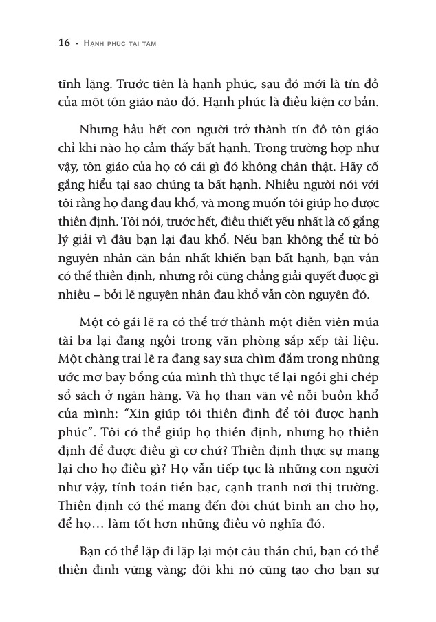 OSHO - Hạnh Phúc Tại Tâm - Tái Bản