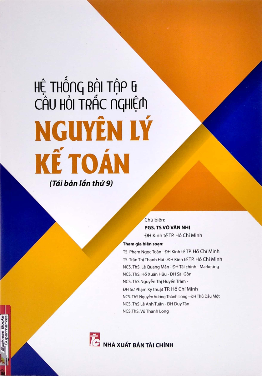 Combo Nguyên Lý Kế Toán + Hệ Thống Bài Tập Và Câu Hỏi Trắc Nghiệm Nguyên Lý Kế Toán (Bộ 2 Cuốn)