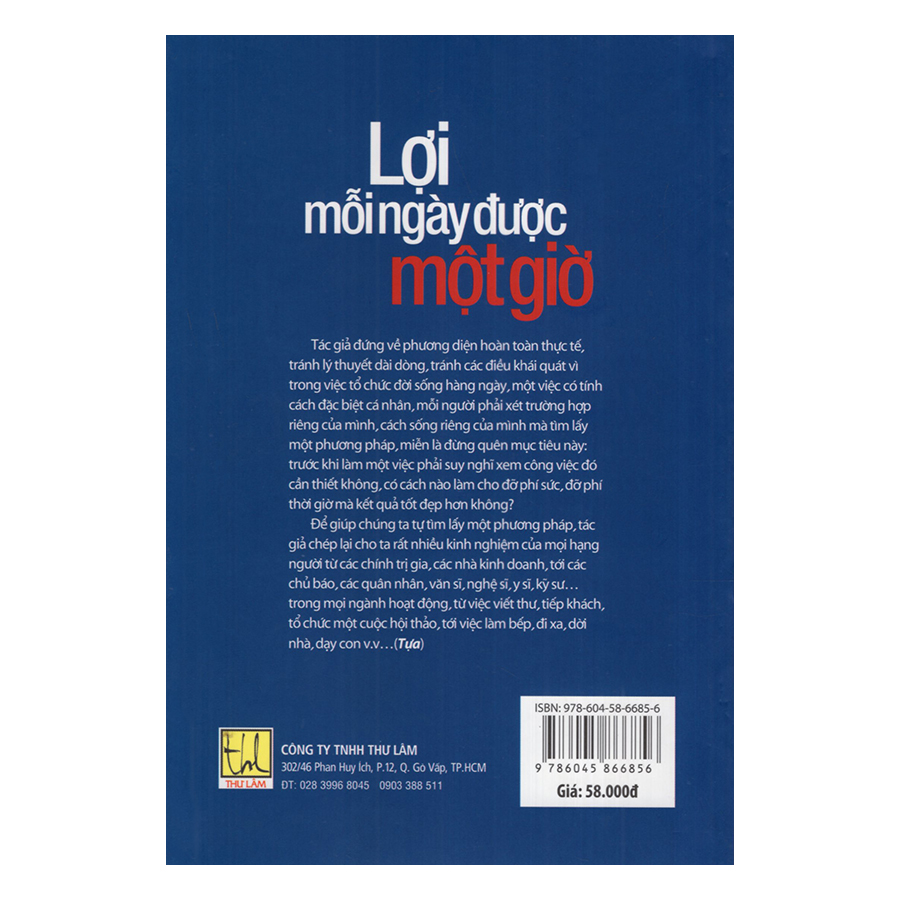Lợi Mỗi Ngày Được Một Giờ