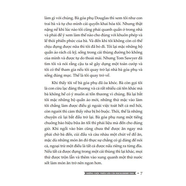 Sách - Những Cuộc Phiêu Lưu Của Huckleberry Finn - Bìa Mềm - Minh Thắng