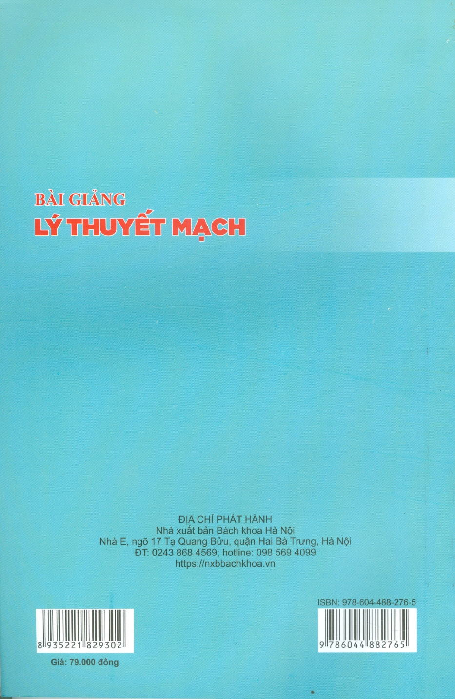 Bài giảng Lý Thuyết Mạch - Nguyễn Hữu Phát (Chủ biên), Đào Lê Thu Thảo