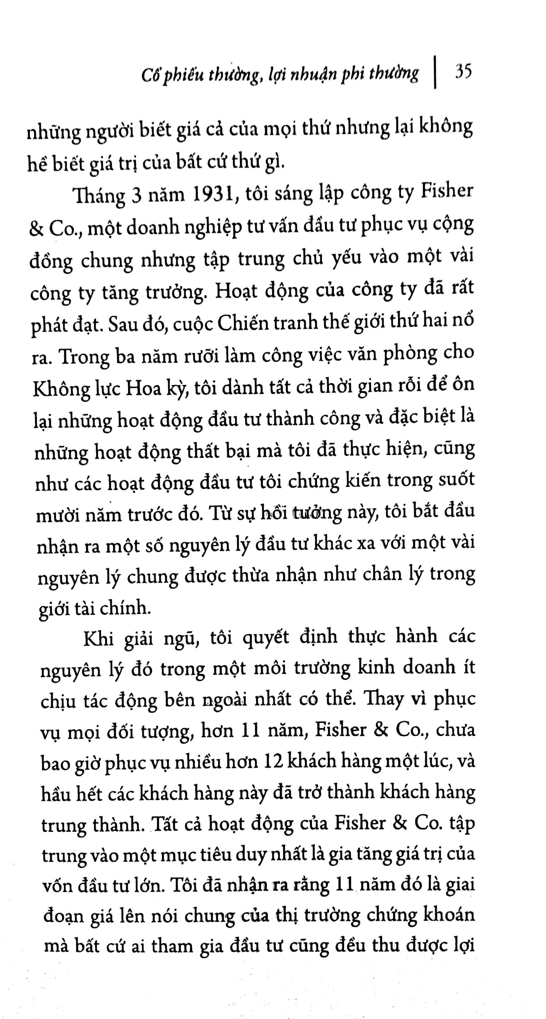 Cổ Phiếu Thường, Lợi Nhuận Phi Thường (Tái Bản)