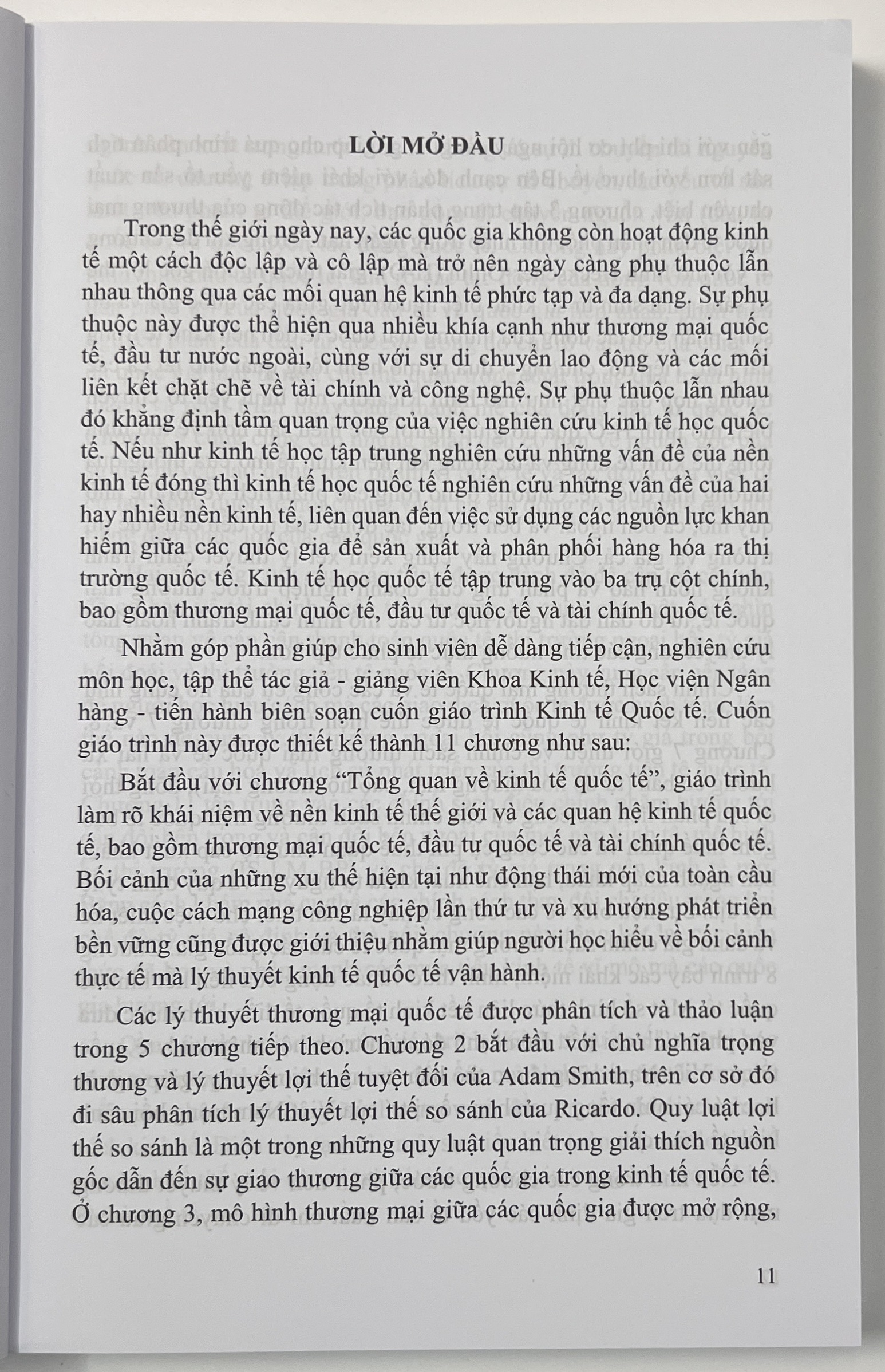 Sách - Giáo Trình Kinh Tế Quốc Tế