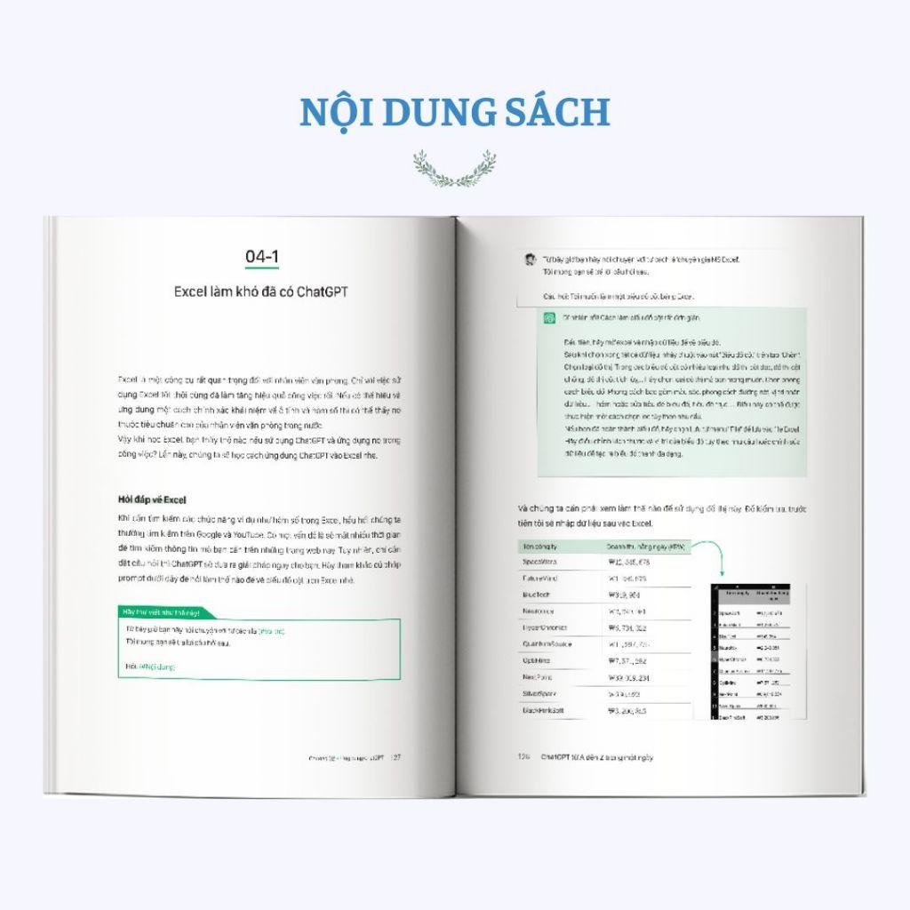 Sách - ChatGPT Từ A Đến Z Trong Một Ngày - MCBooks
