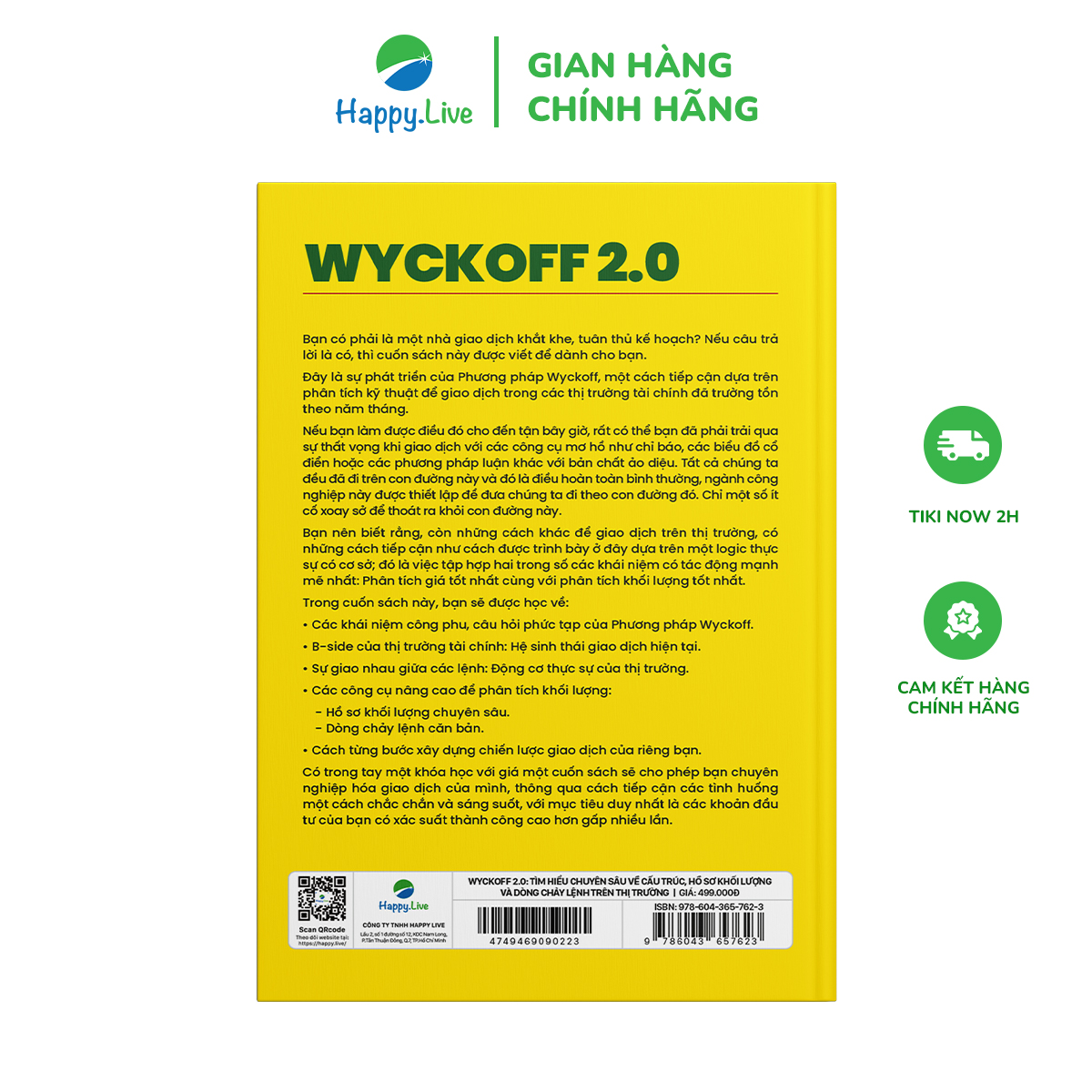 Bộ sách giao dịch theo Wyckoff - Làm giàu từ chứng khoán bằng phương pháp VSA chính gốc - Happy Live