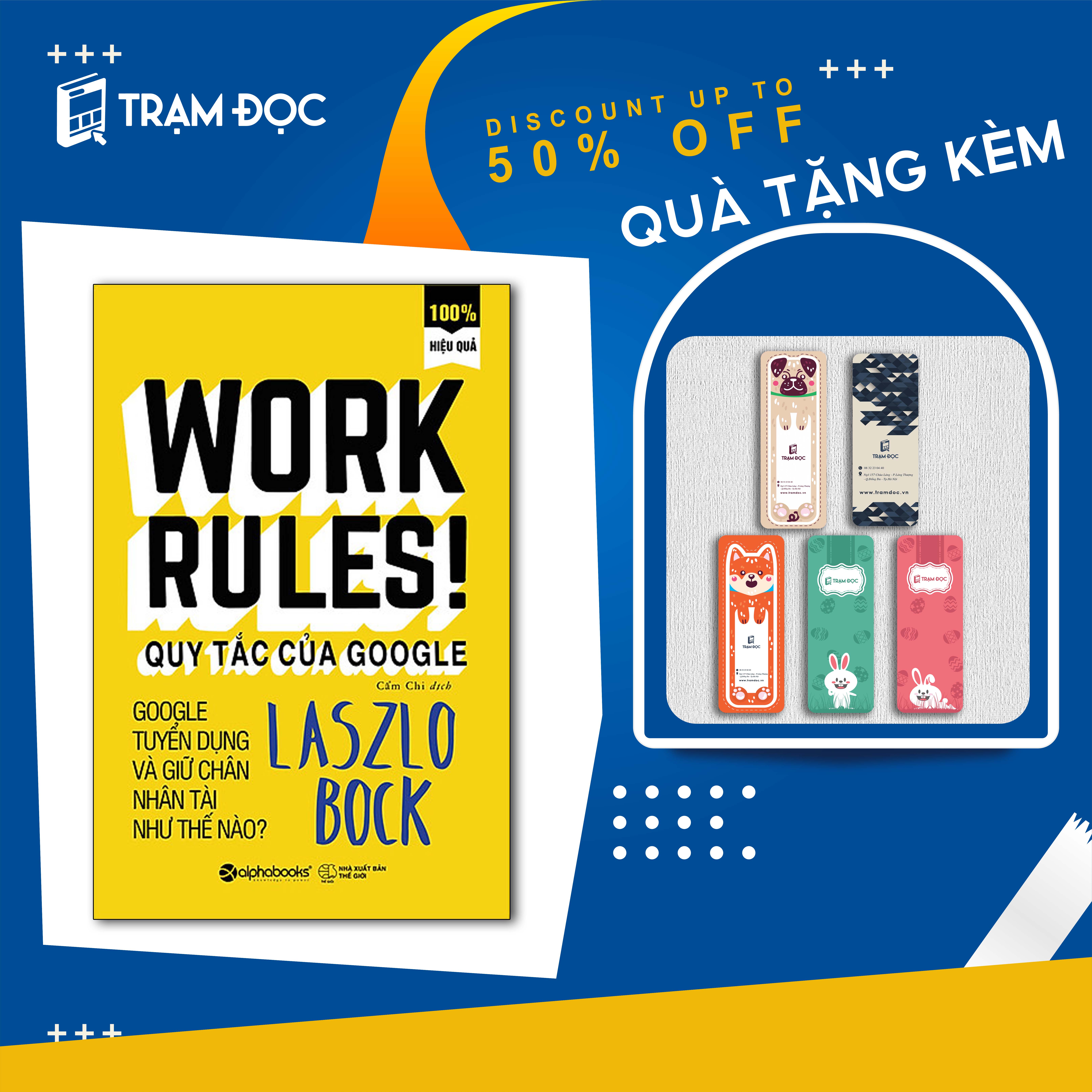 Trạm Đọc Official | Quy tắc làm việc của Google - BẢN QUYỀN