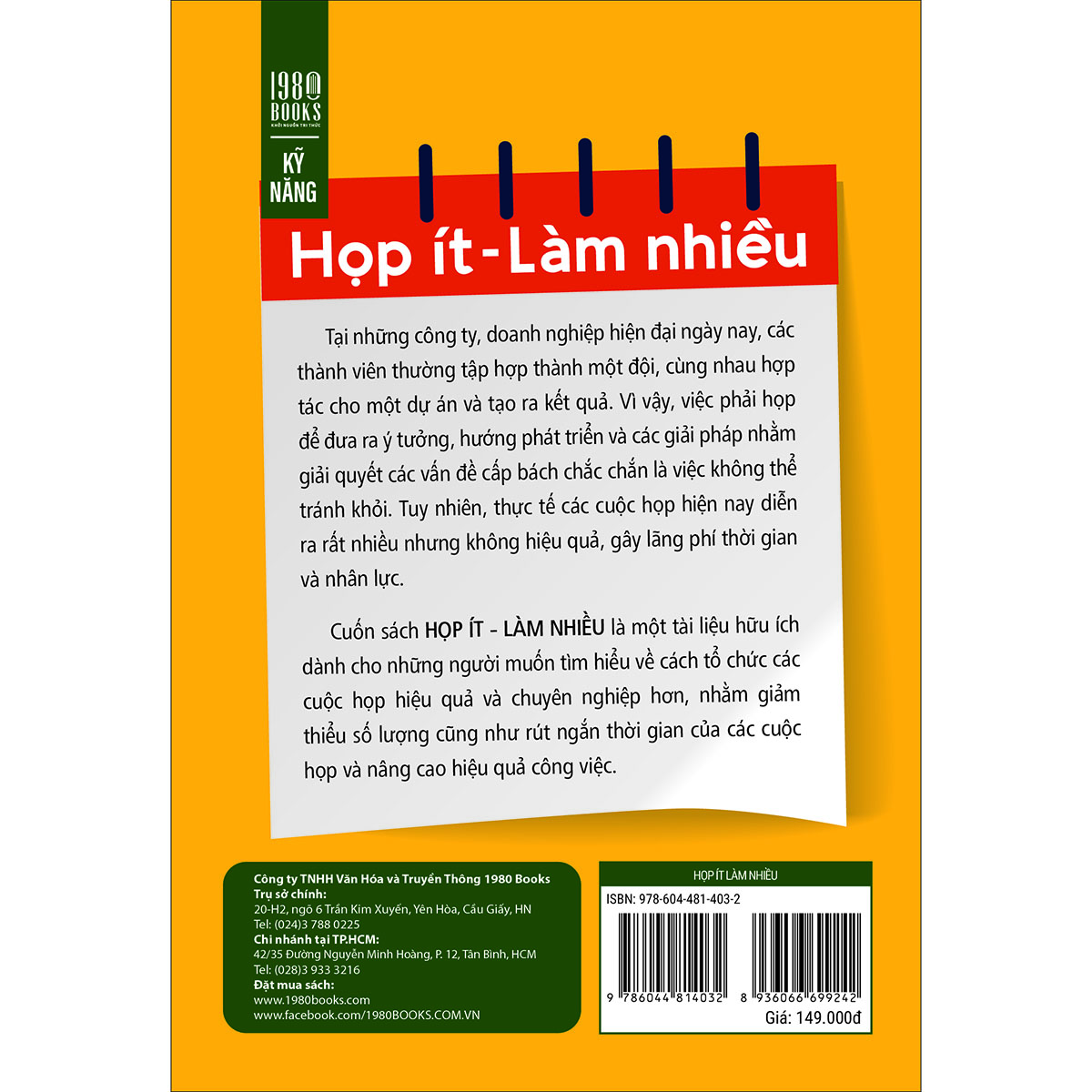 Họp Ít - Làm Nhiều