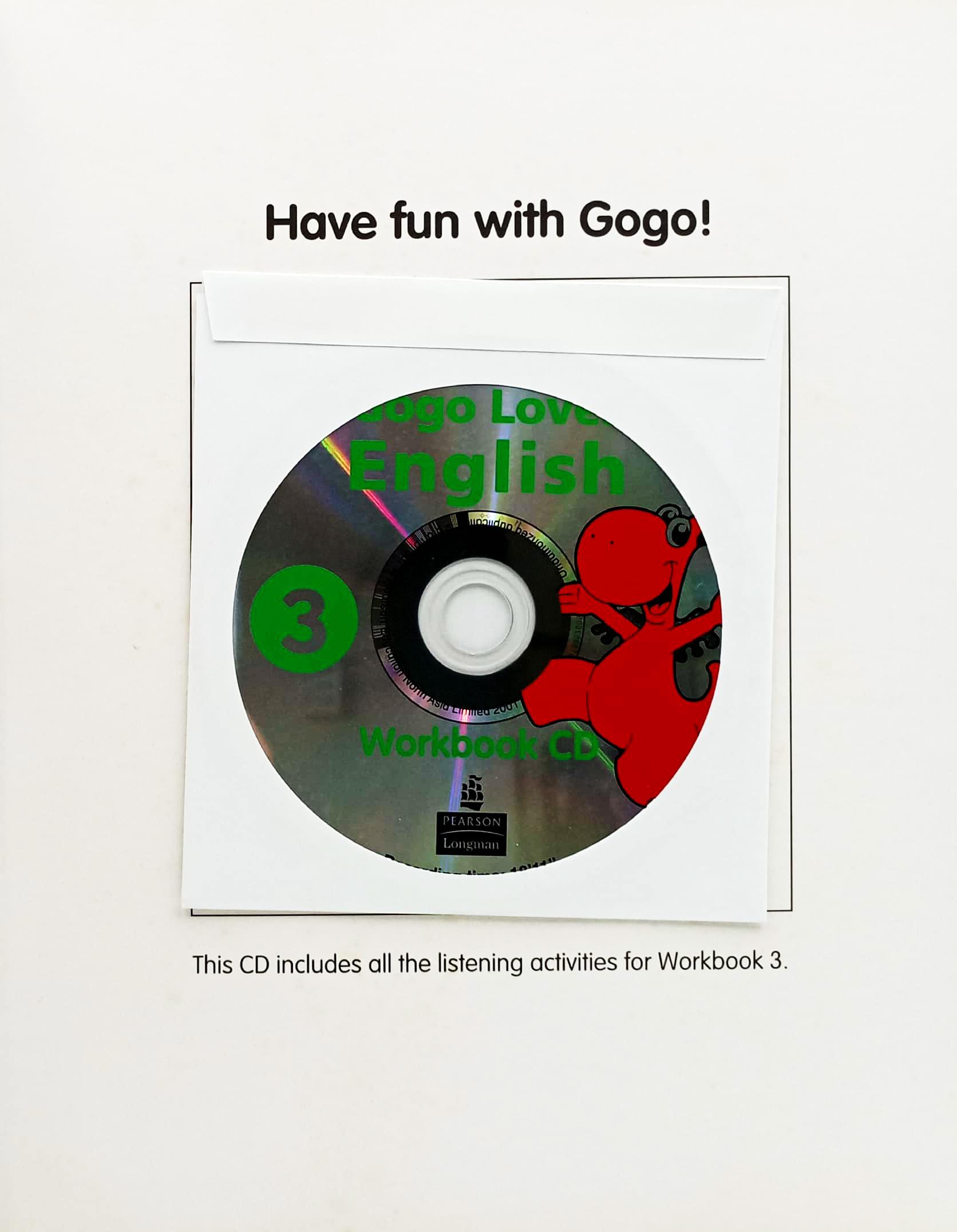 Gogo Loves English 3 : Workbook with CD (New Edition)