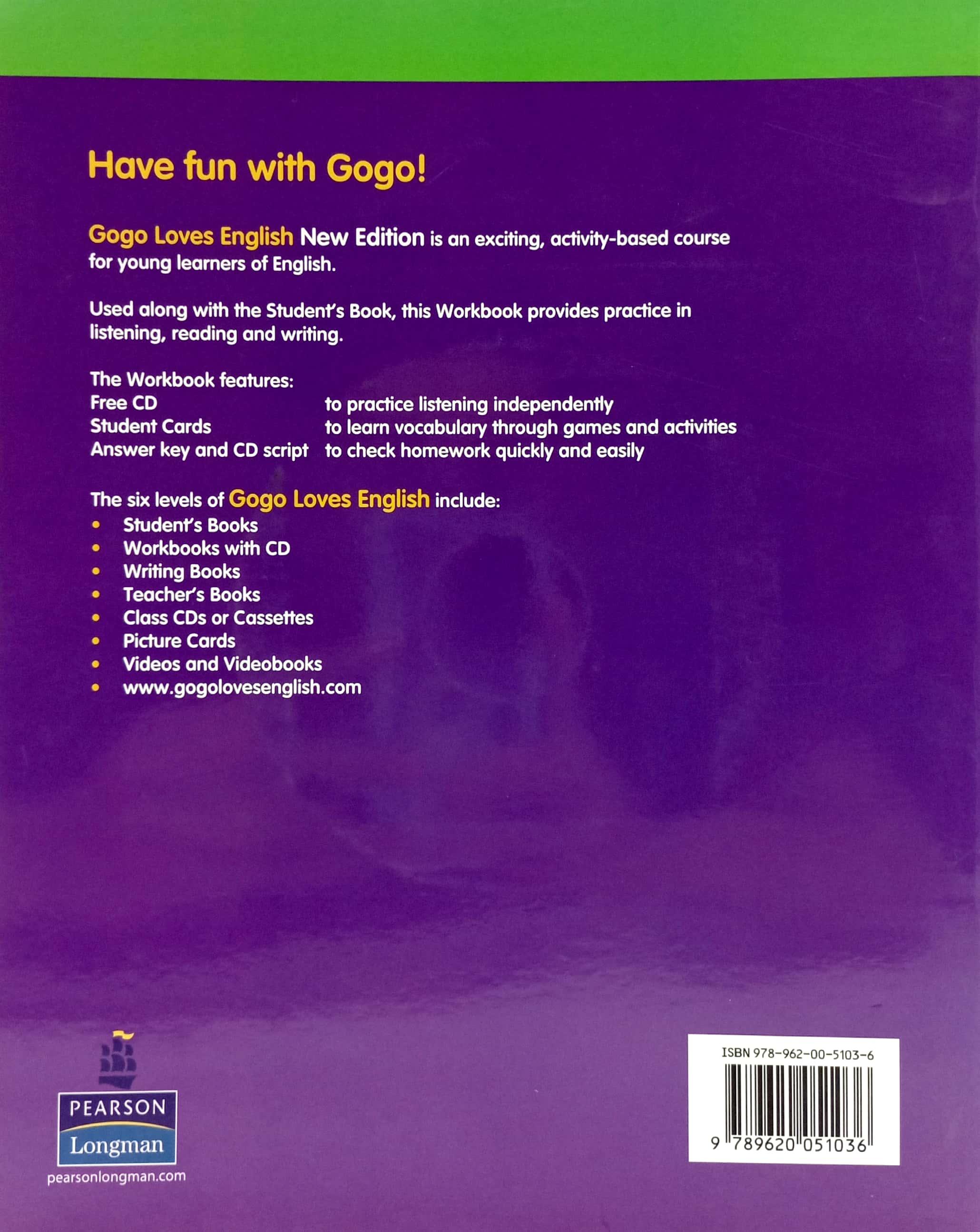Gogo Loves English 3 : Workbook with CD (New Edition)