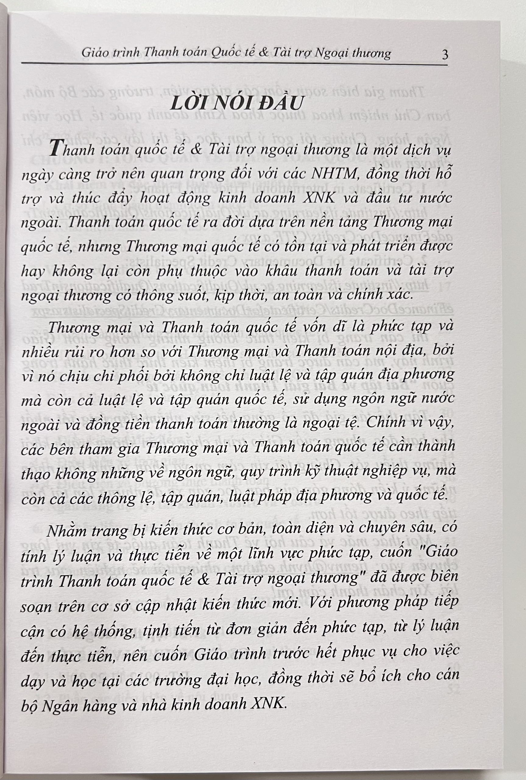 Sách - Giáo Trình Thanh Toán Quốc Tế & Tài Trợ Ngoại Thương