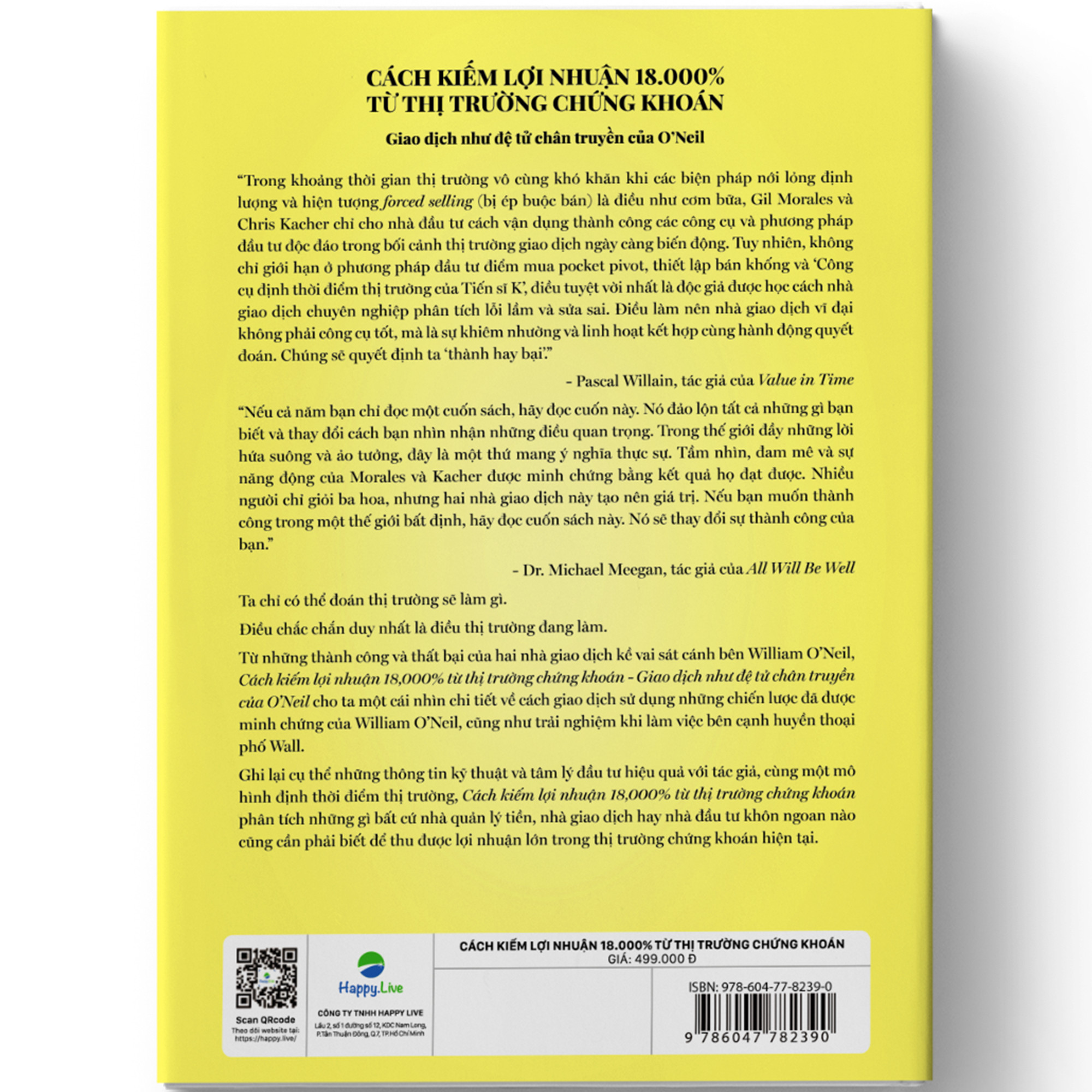 Cách kiếm lợi nhuận 18.000% từ thị trường chứng khoán - Trade Like An O