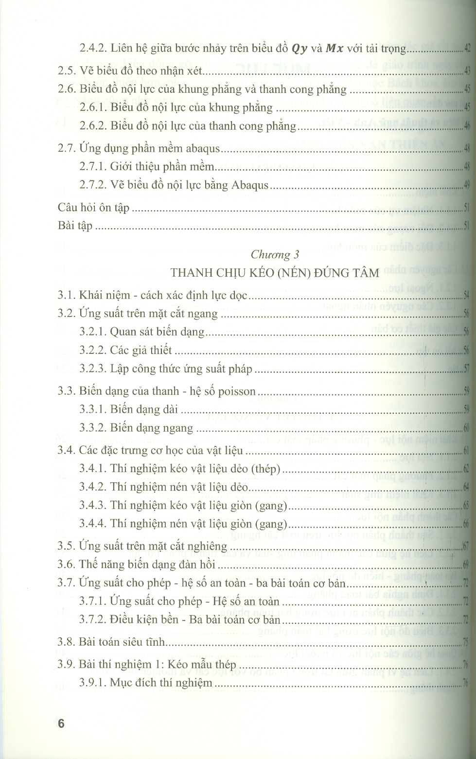 Giáo Trình Sức Bền Vật Liệu - TS. Nguyễn Văn Thiên Ân chủ biên, TS. Trịnh Xuân Long, TS. Phạm Ngọc Quang, ThS. Nguyễn Thị Kim Loan, ThS. Nguyễn Văn Quyền
