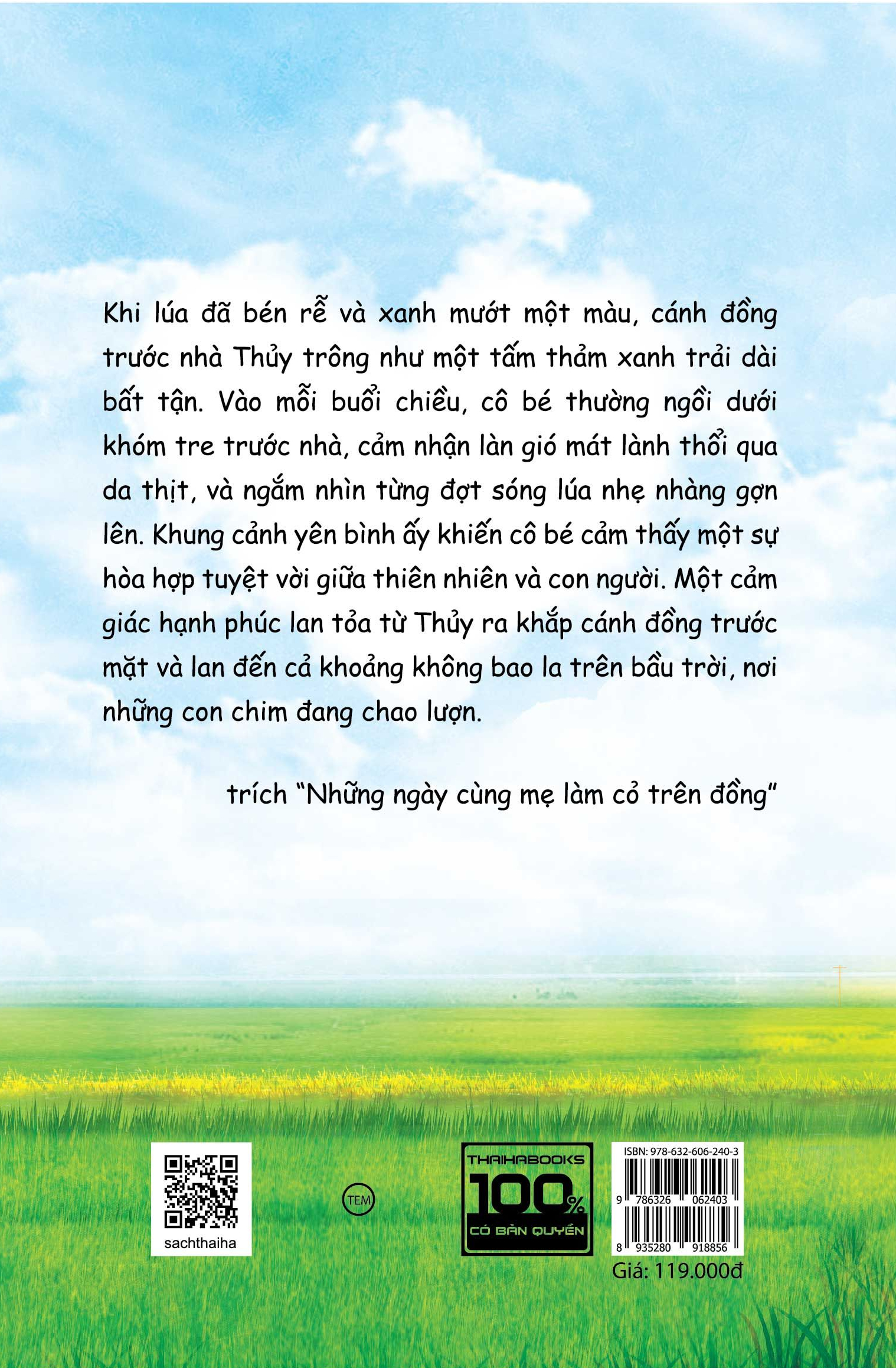 Mùa Lúa Trổ Đòng Đòng