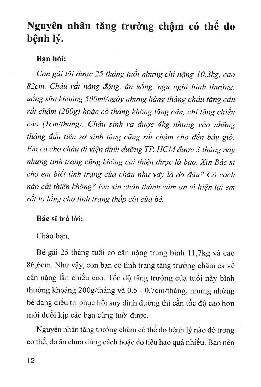 Làm Sao Để Trẻ Không Thấp Còi?