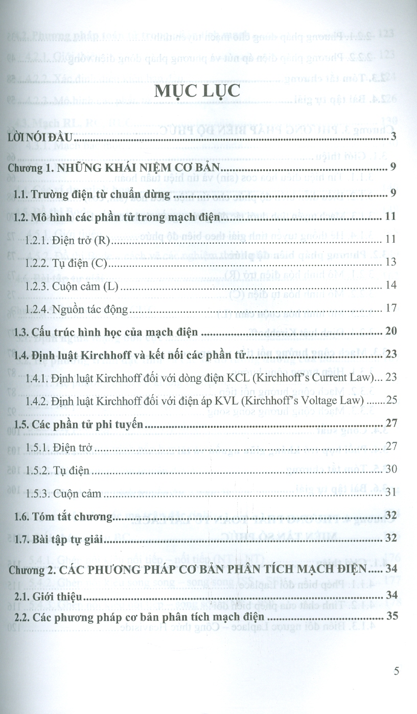 Bài giảng Lý Thuyết Mạch - Nguyễn Hữu Phát (Chủ biên), Đào Lê Thu Thảo
