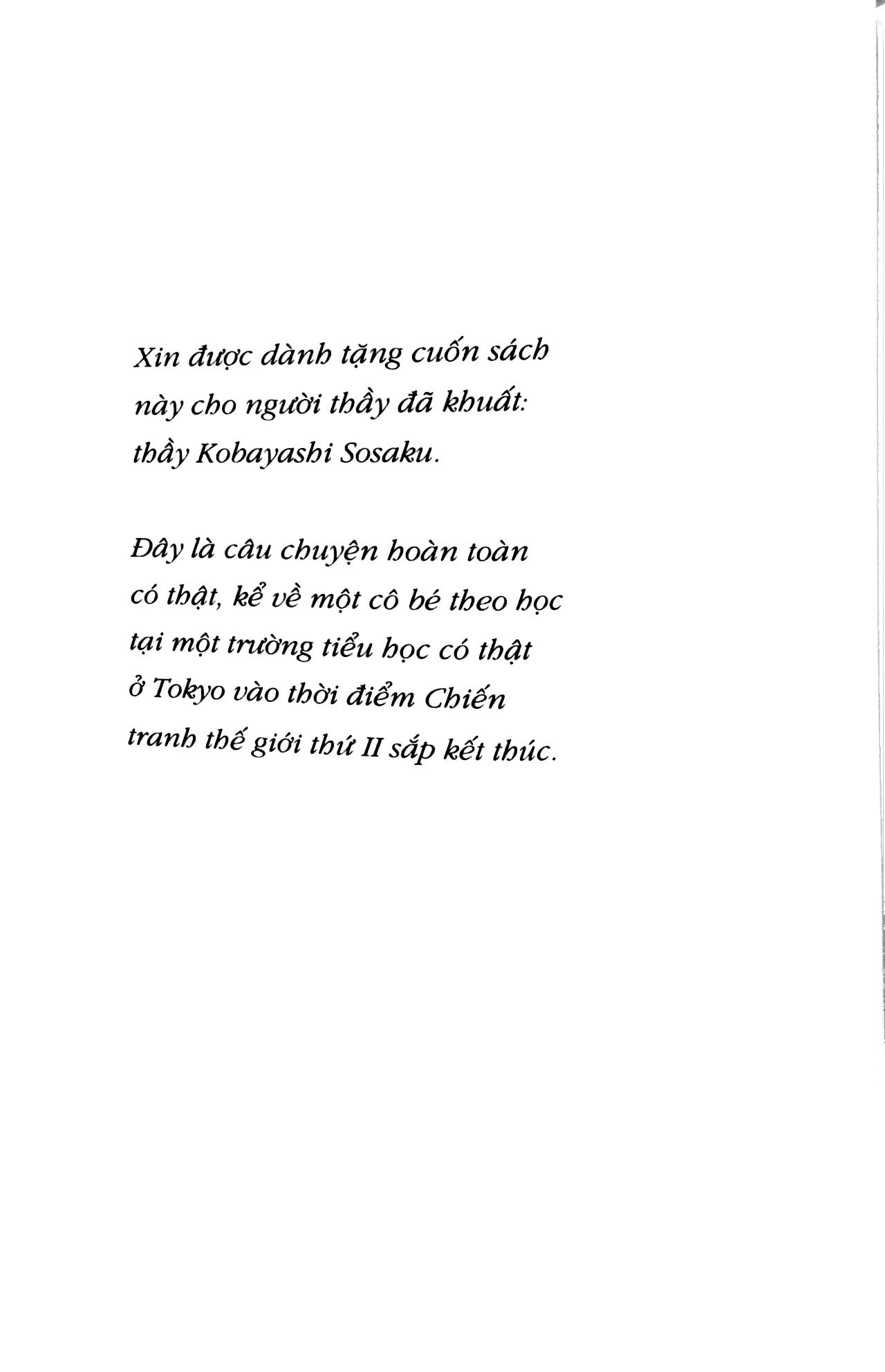 Totto-chan Bên Cửa Sổ (Tái Bản 2017)