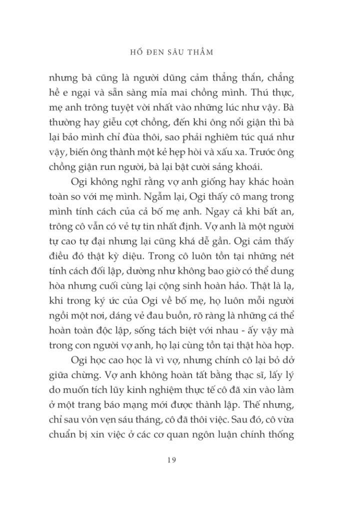 Hố Đen Sâu Thẳm