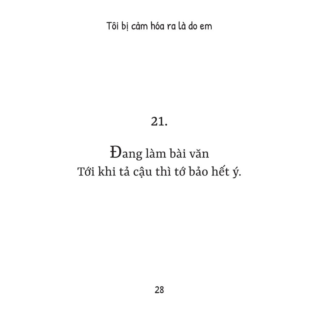 Tôi Bị Cảm Hóa Ra Là Do Em