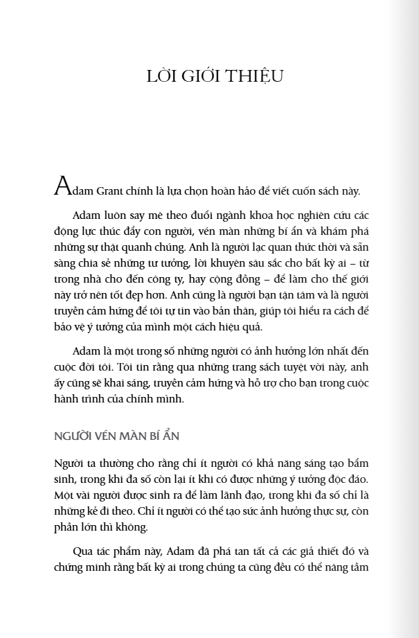 Sách - Tư Duy Ngược Dịch Chuyển Thế Giới - Originals: How Non-Conformists Move The World