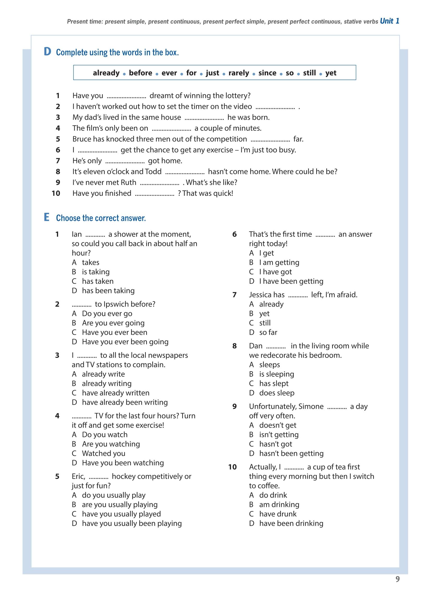 Destination B2 - Grammar And Vocabulary with Answer Key (Tái Bản)