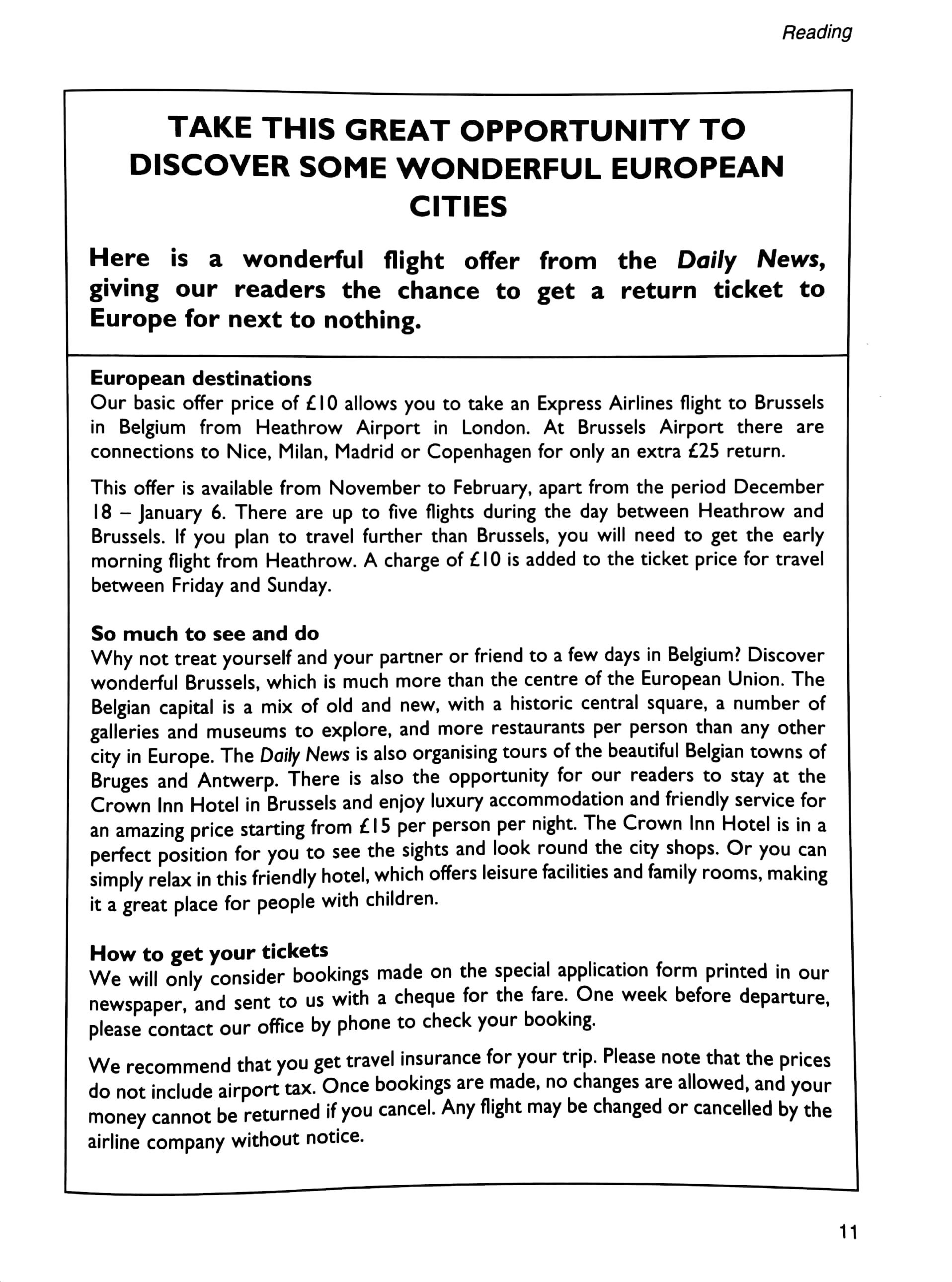 Cambridge Preliminary English Test 4 Student