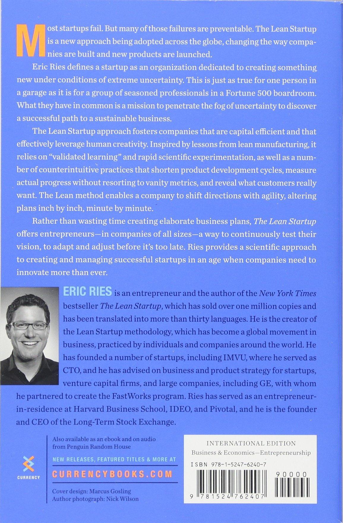 The Lean Startup : How Today