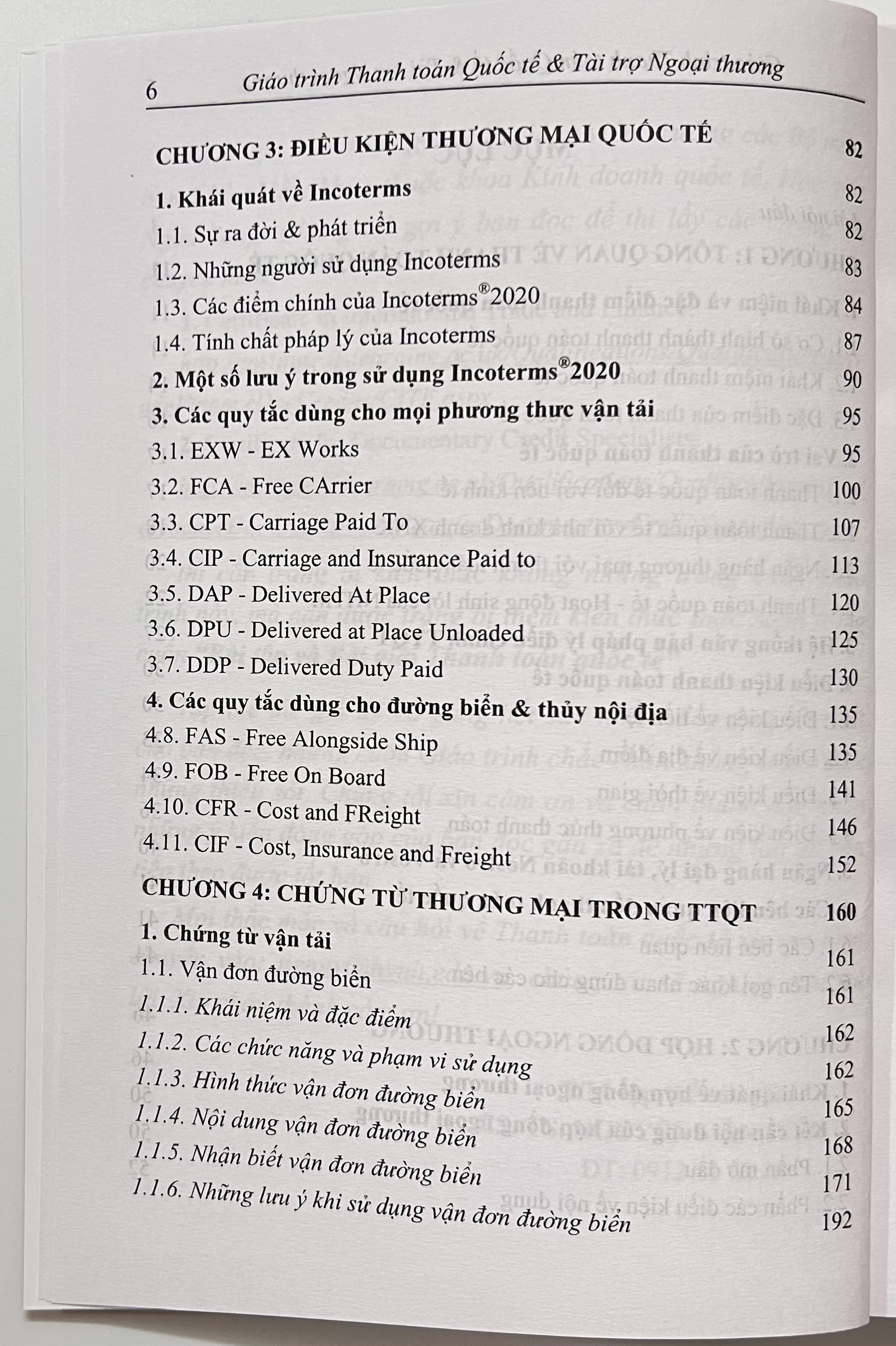 Sách - Giáo Trình Thanh Toán Quốc Tế & Tài Trợ Ngoại Thương