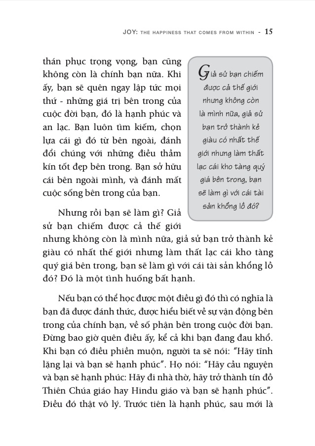 OSHO - Hạnh Phúc Tại Tâm - Tái Bản