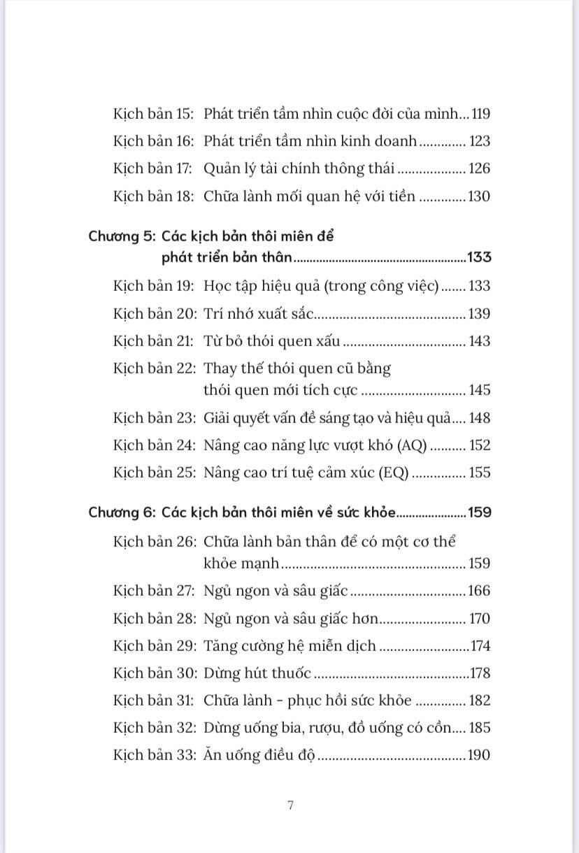 Cẩm nang 70 KỊCH BẢN THỰC HÀNH THÔI MIÊN dùng trong Coaching - Trị Liệu - Chữa lành